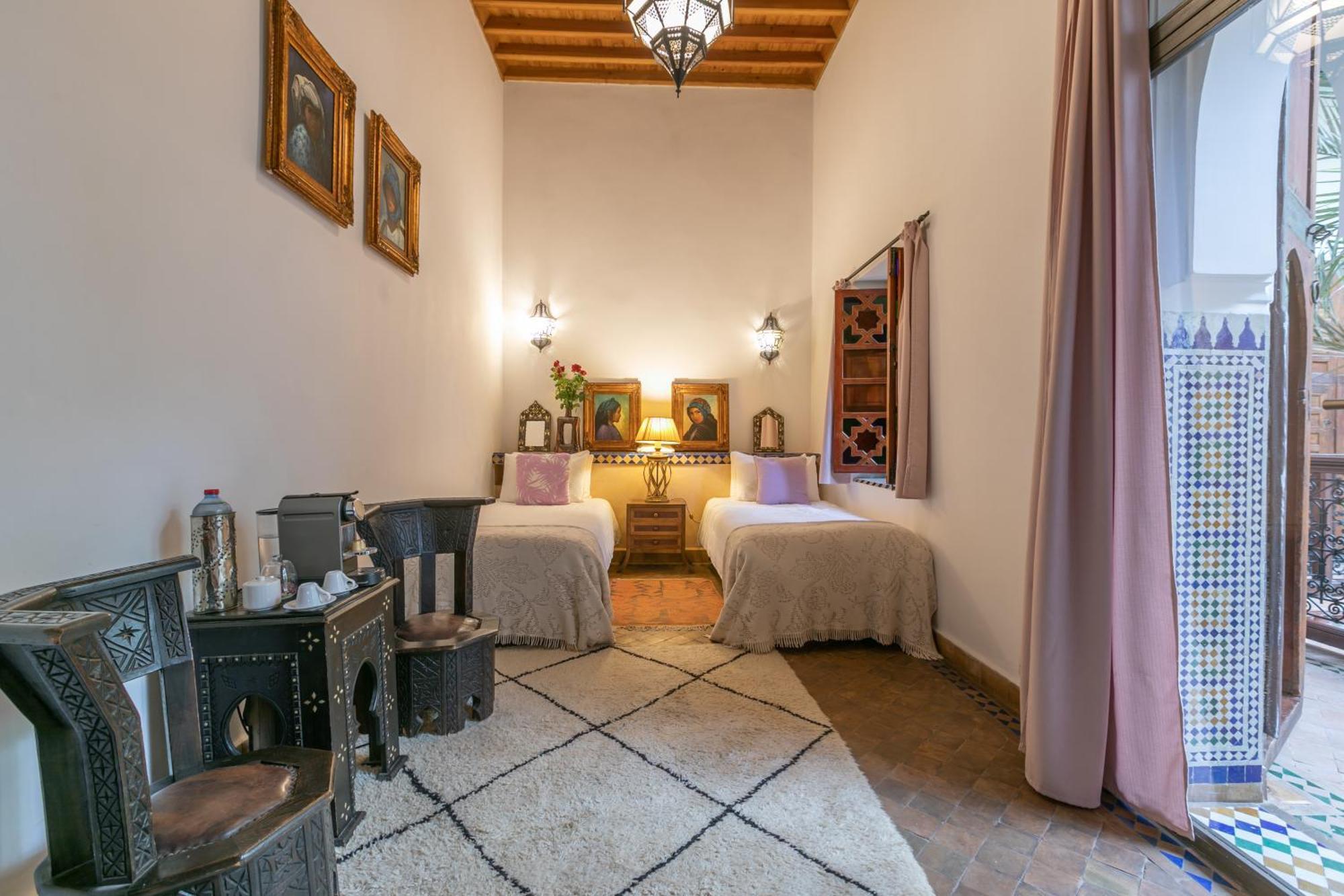 Les Trois Palmiers El Bacha Riad